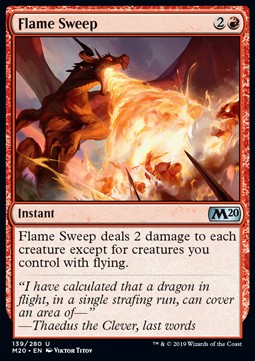 Flame Sweep⁣ - Core 2020⁣ (Uncommon)⁣ [139]