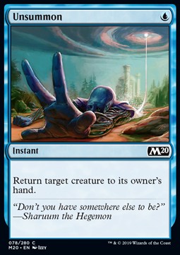 Unsummon⁣ - Core 2020⁣ (Common)⁣ [78]