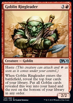 Goblin Ringleader - Core 2020 (Uncommon) [M20-143]