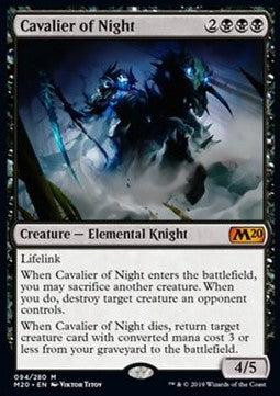 Cavalier of Night - Core 2020 (Mythic) [M20-94]