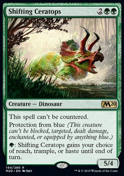 Shifting Ceratops - Core 2020 (Rare) [M20-194]