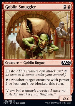 Goblin Smuggler⁣ - Core 2020⁣ (Common)⁣ [144]