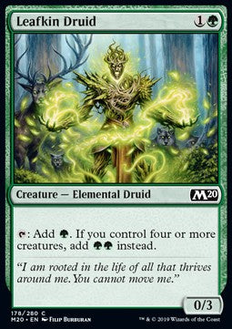 Leafkin Druid⁣ - Core 2020⁣ (Common)⁣ [178]
