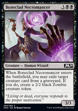 Boneclad Necromancer⁣ - Core 2020⁣ (Common)⁣ [93]