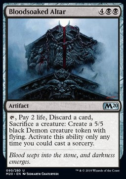 Bloodsoaked Altar⁣ - Core 2020⁣ (Uncommon)⁣ [90]