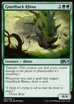 Gnarlback Rhino⁣ - Core 2020: Extras⁣ (Uncommon)⁣ [300]
