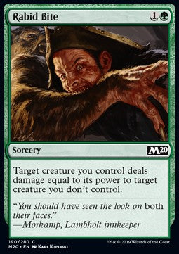 Rabid Bite⁣ - Core 2020⁣ (Common)⁣ [190]
