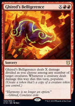 Ghired's Belligerence⁣ - Commander 2019⁣ (Rare)⁣ [25]