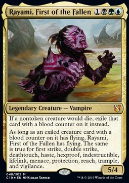 Rayami, First of the Fallen⁣ - Commander 2019⁣ (Mythic)⁣ [48]