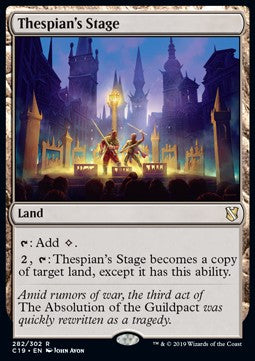 Thespian's Stage⁣ - Commander 2019⁣ (Rare)⁣ [282]