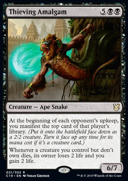 Thieving Amalgam⁣ - Commander 2019⁣ (Rare)⁣ [21]