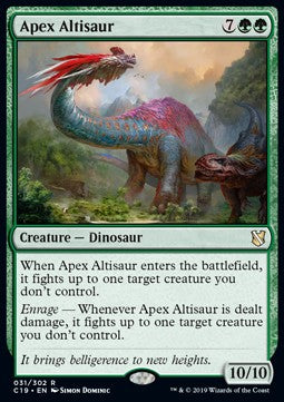 Apex Altisaur⁣ - Commander 2019⁣ (Rare)⁣ [31]