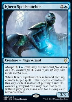 Kheru Spellsnatcher⁣ - Commander 2019⁣ (Rare)⁣ [89]