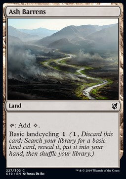 Ash Barrens⁣ - Commander 2019⁣ (Common)⁣ [227]