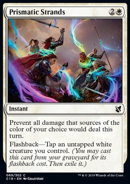 Prismatic Strands⁣ - Commander 2019⁣ (Common)⁣ [69]