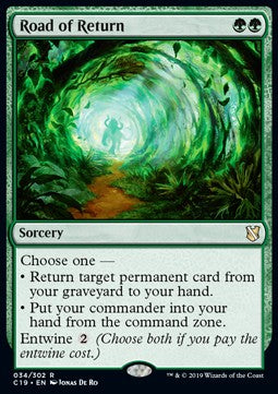 Road of Return⁣ - Commander 2019⁣ (Rare)⁣ [34]