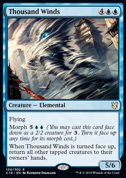 Thousand Winds⁣ - Commander 2019⁣ (Rare)⁣ [100]