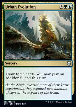 Urban Evolution⁣ - Commander 2019⁣ (Uncommon)⁣ [205]