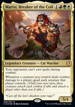 Marisi, Breaker of the Coil⁣ - Commander 2019⁣ (Mythic)⁣ [46]