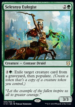 Selesnya Eulogist⁣ - Commander 2019⁣ (Rare)⁣ [35]