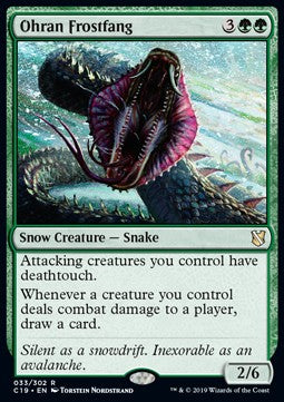 Ohran Frostfang⁣ - Commander 2019⁣ (Rare)⁣ [33]