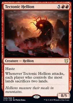 Tectonic Hellion⁣ - Commander 2019⁣ (Rare)⁣ [29]