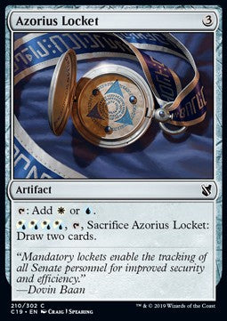 Azorius Locket⁣ - Commander 2019⁣ (Common)⁣ [210]