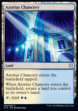 Azorius Chancery⁣ - Commander 2019⁣ (Uncommon)⁣ [228]