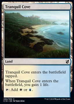 Tranquil Cove⁣ - Commander 2019⁣ (Common)⁣ [284]