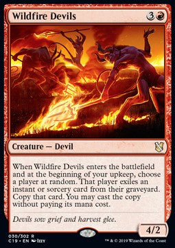 Wildfire Devils⁣ - Commander 2019⁣ (Rare)⁣ [30]