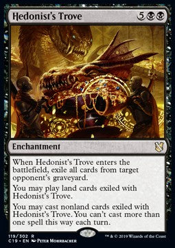 Hedonist's Trove⁣ - Commander 2019⁣ (Rare)⁣ [119]