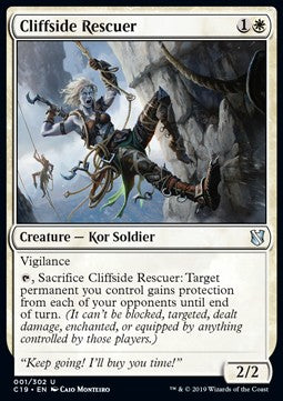 Cliffside Rescuer⁣ - Commander 2019⁣ (Uncommon)⁣ [1]