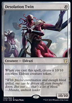 Desolation Twin⁣ - Commander 2019⁣ (Rare)⁣ [60]