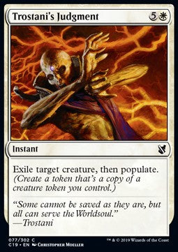 Trostani's Judgment⁣ - Commander 2019⁣ (Common)⁣ [77]
