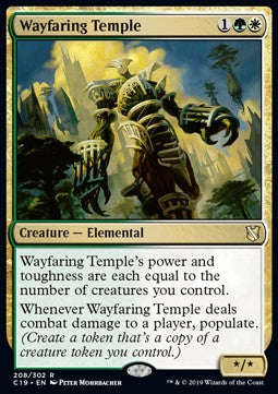 Wayfaring Temple⁣ - Commander 2019⁣ (Rare)⁣ [208]