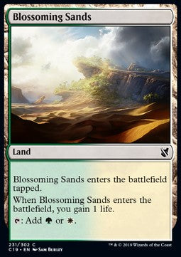 Blossoming Sands⁣ - Commander 2019⁣ (Common)⁣ [231]