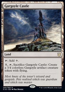 Gargoyle Castle⁣ - Commander 2019⁣ (Rare)⁣ [245]