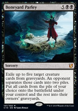 Boneyard Parley⁣ - Commander 2019⁣ (Mythic)⁣ [107]
