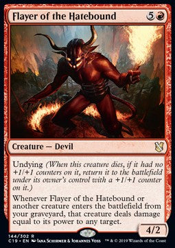 Flayer of the Hatebound⁣ - Commander 2019⁣ (Rare)⁣ [144]