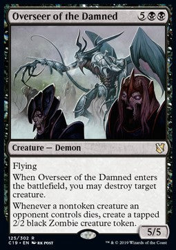 Overseer of the Damned⁣ - Commander 2019⁣ (Rare)⁣ [125]