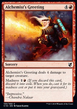 Alchemist's Greeting⁣ - Commander 2019⁣ (Common)⁣ [133]