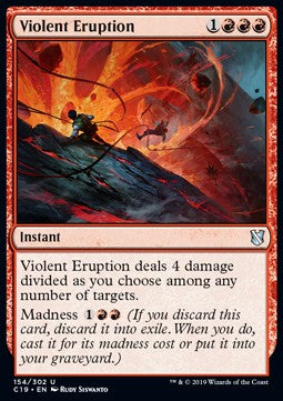 Violent Eruption⁣ - Commander 2019⁣ (Uncommon)⁣ [154]