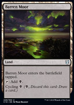 Barren Moor⁣ - Commander 2019⁣ (Uncommon)⁣ [229]