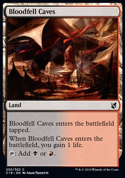 Bloodfell Caves⁣ - Commander 2019⁣ (Common)⁣ [230]