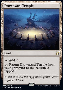 Drownyard Temple⁣ - Commander 2019⁣ (Rare)⁣ [240]