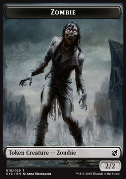 Zombie Token (B 2/2) // Ob Nixilis Reignited Emblem - Commander 2019 (Token) [C19-T 10/29]