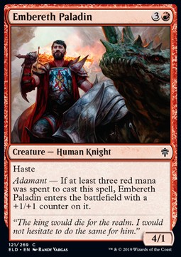 Embereth Paladin⁣ - Throne of Eldraine⁣ (Common)⁣ [121]