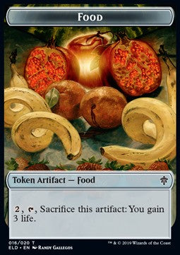 Food Token (V.2)⁣ - Throne of Eldraine: Extras⁣ (Token)⁣ [T16]