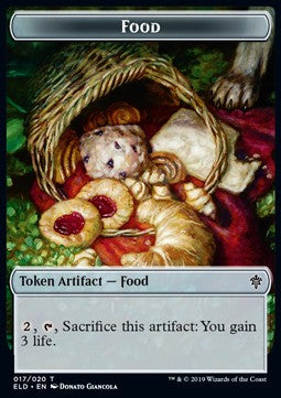 Food Token (V.3)⁣ - Throne of Eldraine: Extras⁣ (Token)⁣ [T17]