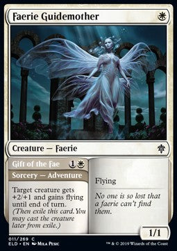 Faerie Guidemother // Gift of the Fae⁣ - Throne of Eldraine⁣ (Common)⁣ [11]